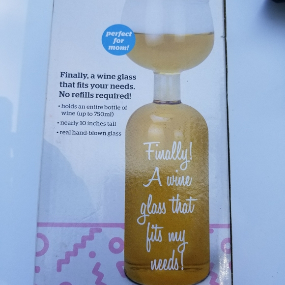 Wine Bottle Glass - Picture 3 of 4